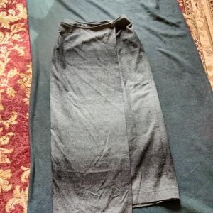 Liz Claiborne Dark Gray Pencil Skirt